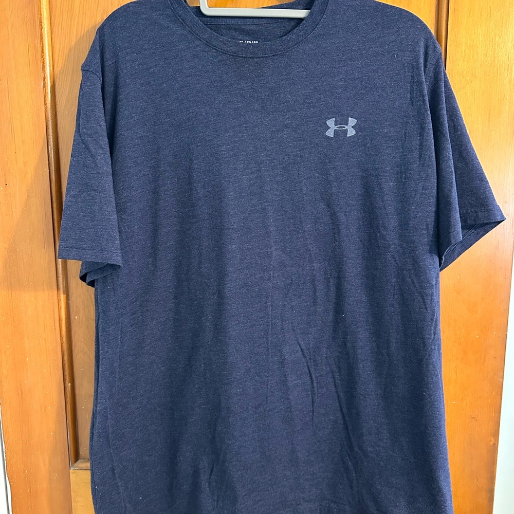 Under Armour Men's Dark Blue Short Sleeve Tee